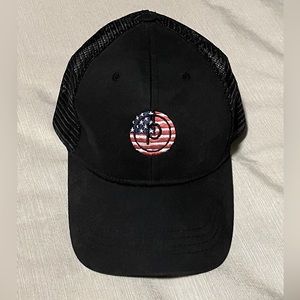 Pure Barre American Flag Trucker Hat